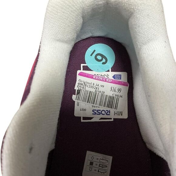 Vans Knu Stack Sneakers Women 7.5 Men 6 Purple Pink Lollipop Platform Shoes NEW - Picture 11 of 11